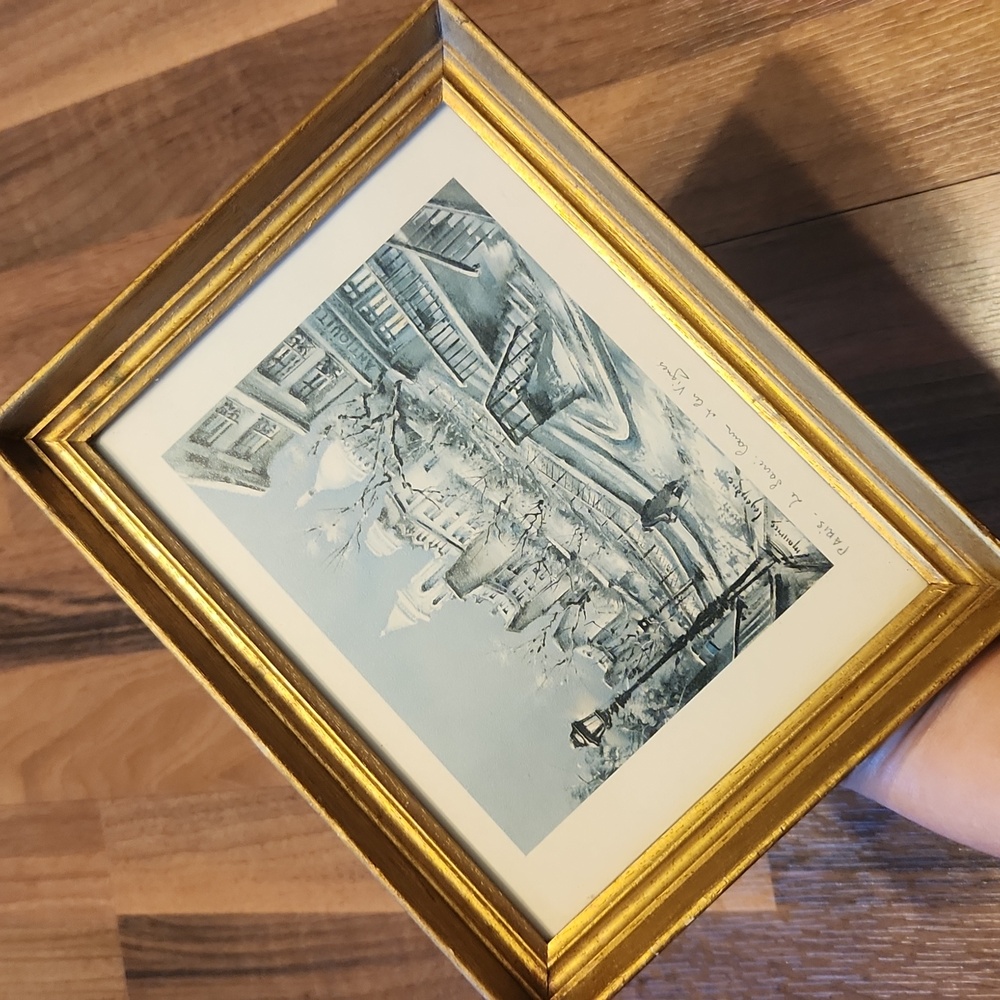 Vintage Framed Print Paris Le Sacré Coeur Et Les Vignes by Maurice Legendre